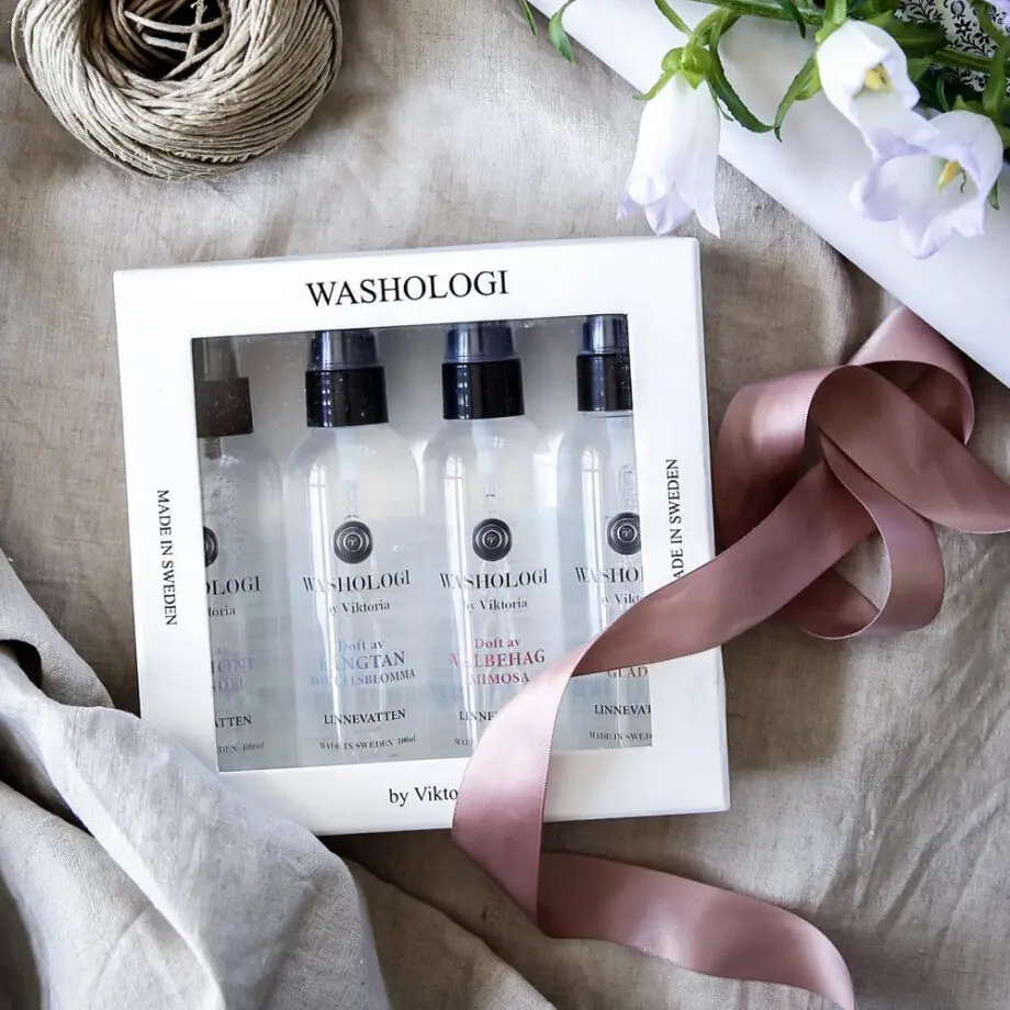 Linnevatten Presentask 4 x 100ml - Washologi