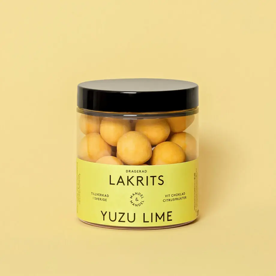 Yuzu Lime Lakrits - Mandel & Mandel