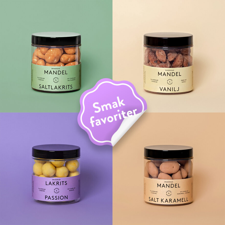 Mandel & Mandel's - 4-Pack Favoriter