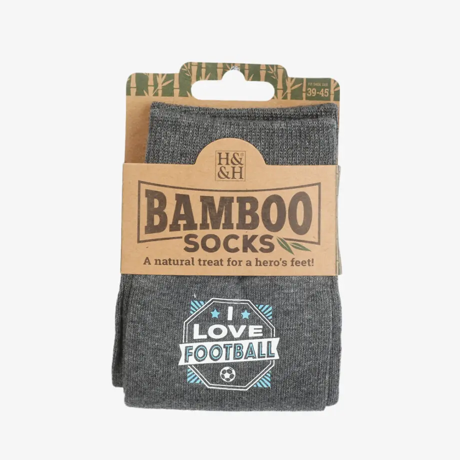 Bamboo Strumpor Grå - Olika Budskap