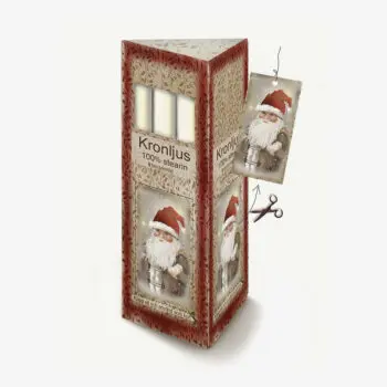 Klaras Lyxiga Kronljus 6 pack - Jul Tomte