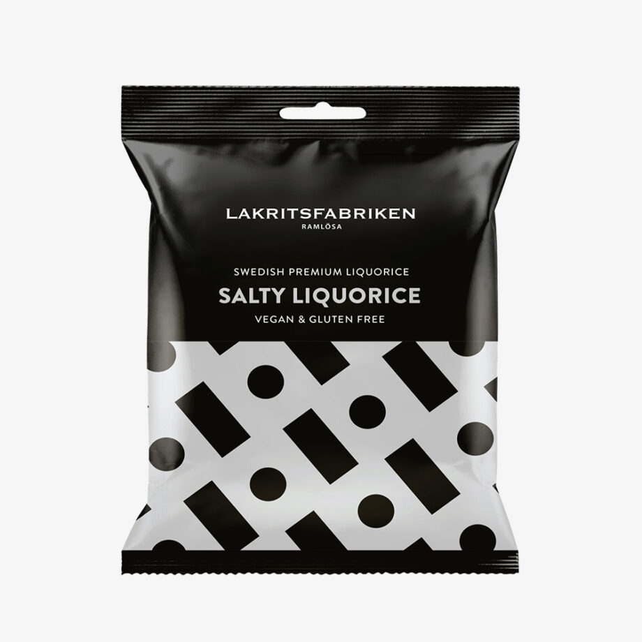 Lakritsfabriken Premium Liquorice Salty 100g