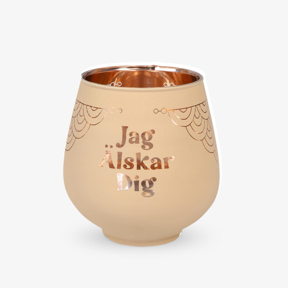 Mirror Candle - Jag Älskar Dig