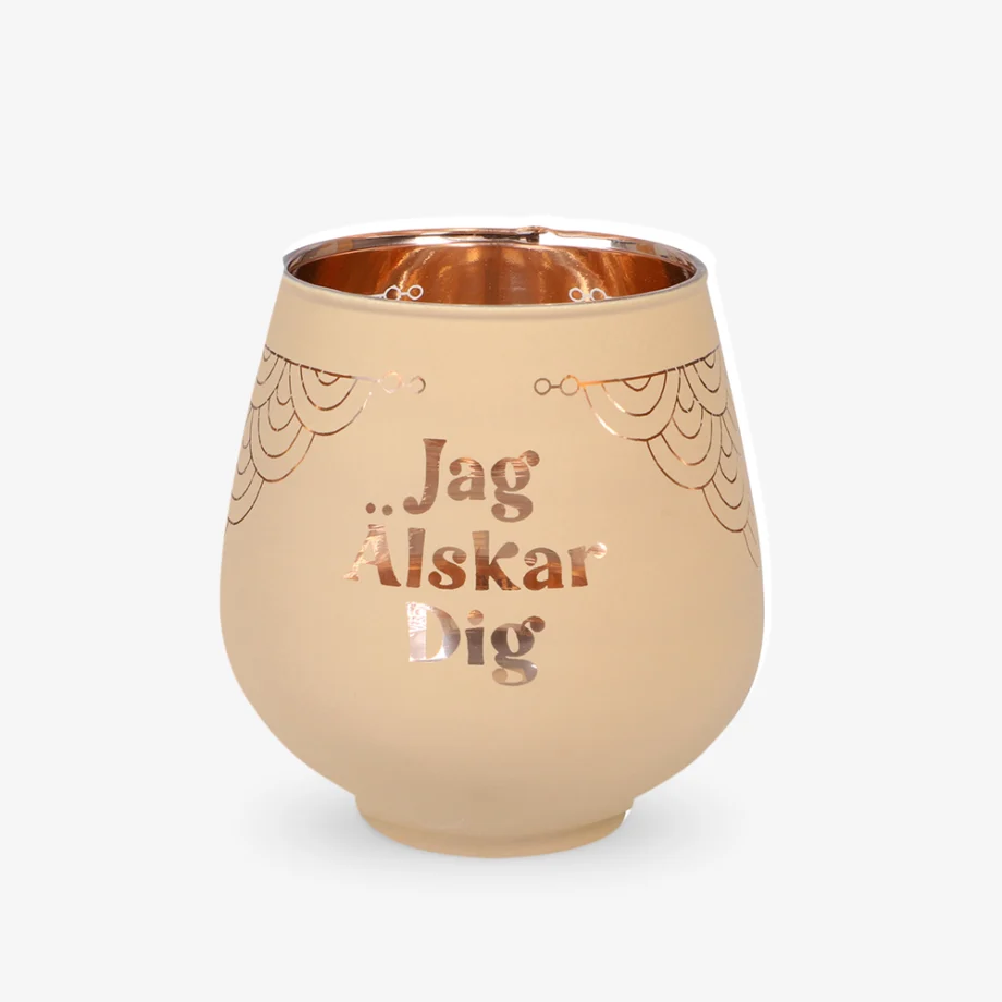 Mirror Candle - Jag Älskar Dig