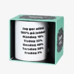 Mugg - 100% På Jobbet