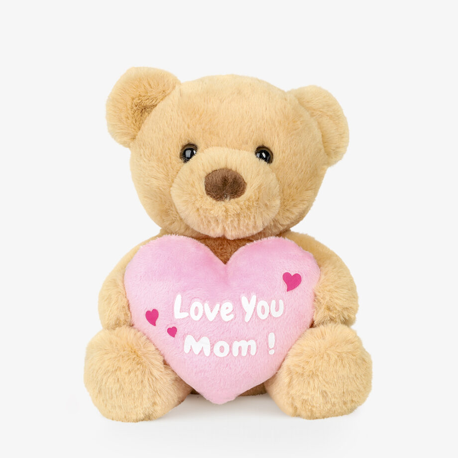 Nalle med hjärta – Love You Mom