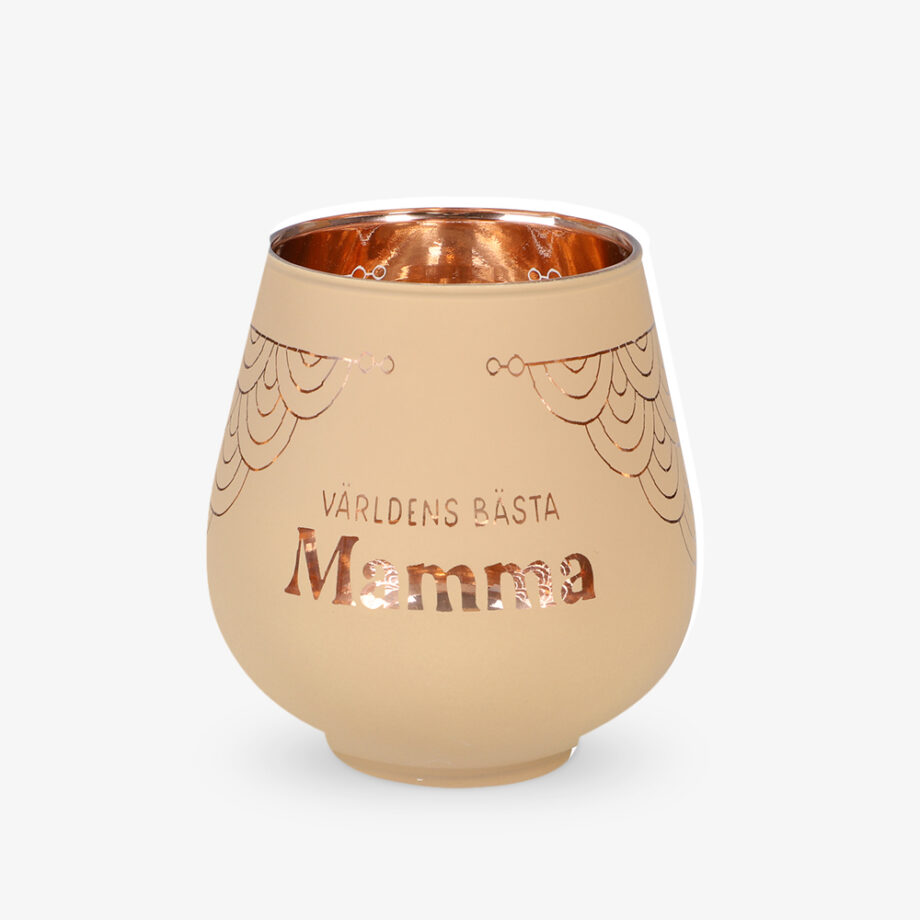 Mirror Candle - Världens bästa Mamma