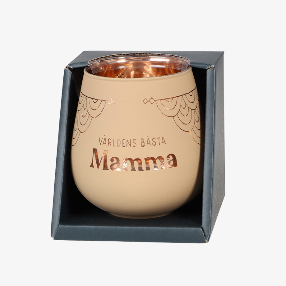 Mirror Candle - Världens bästa Mamma
