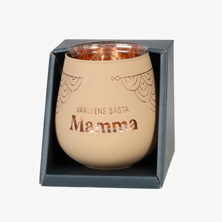 Mirror Candle - Världens bästa Mamma