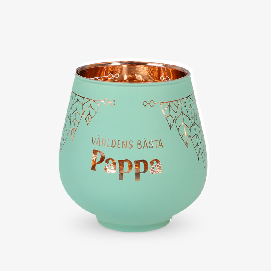 Mirror Candle - Världens bästa Pappa