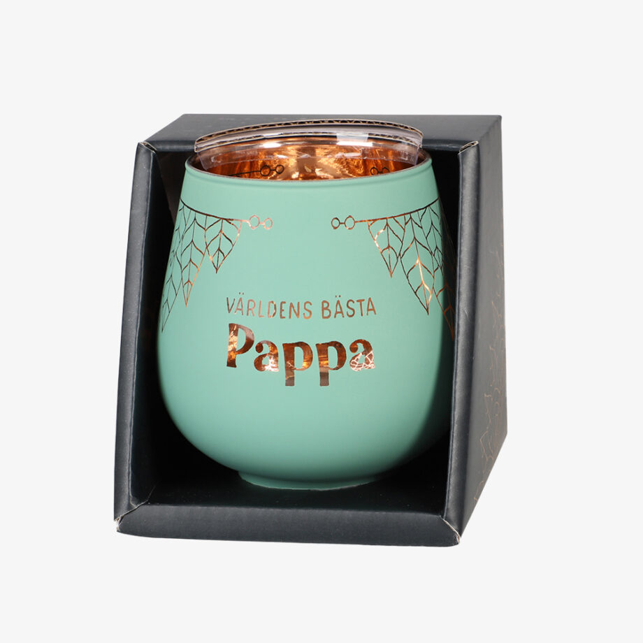 Mirror Candle - Världens bästa Pappa