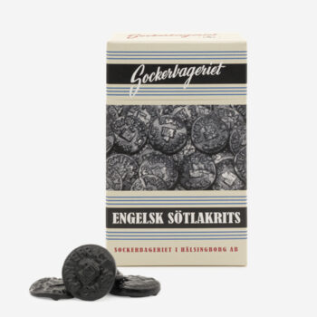 Engelsk Sötlakrits i ask
